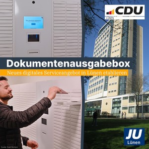 Dokumentenausgabebox - Neues digitales Serviceangebot in Lünen etablieren